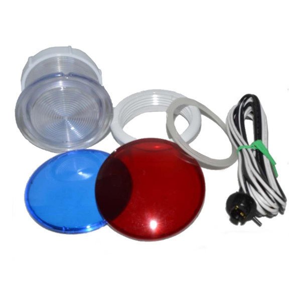 Handson 8 ft. OEM Rear Access Light Lens Kit with 3.5 Face, 2.5 in. Hole HA2654982